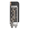 Фото-10 Видеокарта ASUS AMD Radeon RX 9070 PRIME OC 16GB, вид сверху сбоку. Видны два 8-контактных разъёма питания, радиатор по всей длине и часть трёх вентиляторов снизу; фото важно для понимания питания и охлаждения.
