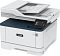 Фото-5 МФУ Xerox B305 &mdash; вид спереди справа на белом фоне; автоподатчик документов сверху, сенсорный экран на выносной панели и вентиляционные прорези на боковой стенке; важно для страницы товара, так как показывает габаритную компоновку и доступность панели управления.