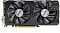 Фото-1 Видеокарта AFOX NVIDIA GeForce RTX 2060, вид спереди; чёрный кожух с двумя вентиляторами и серебристый радиатор под ним, что показывает фронтальную часть системы охлаждения для страницы товара.
