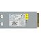 Фото-2 Блок питания Supermicro PWS-751P-1R, крупный план боковой этикетки: наклейка Switching Power Supply с обозначением модели PWS-751P-1R и значком 80 Plus Platinum; изображение важно для идентификации модели и маркировок на корпусе.