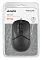 Фото-5 Проводная мышь A4Tech Fstyler FM12 Black в блистерной упаковке, вид спереди; на фото чёрная мышь закреплена на карточке Fstyler Collection с маркировкой FM12 и значком PC
