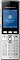 Фото-2 IP-телефон Grandstream WP822, крупный план спереди: цветной экран, три клавиши под дисплеем, навигационное кольцо и цифровая клавиатура; серо-чёрный корпус на белом фоне для детализации управления.