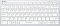 Фото-1 Клавиатура мембранная A4Tech Fstyler FBX51C Беспроводная белый, FBX51C WHITE
