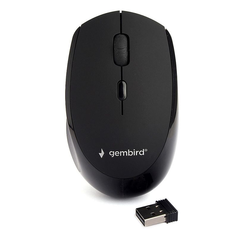 Фото Мышь Gembird MUSW-354 Беспроводная чёрный, MUSW-354