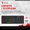 Фото-21 Клавиатура A4Tech S98 Black, финальный ракурс; чёрный корпус, плотная раскладка и цифровой блок помогают идентифицировать модель.