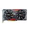 Фото-2 Видеокарта Ninja Sinotex NVIDIA GeForce RTX 3060 12 ГБ, фронтальный вид на двухвентиляторный кожух; видны два чёрных вентилятора с логотипом Ninja, серо-чёрный корпус с красными вставками и компактная плата, для страницы товара с показом лицевой стороны и системы охлаждения.