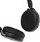 Фото-11 Наушники Jabra Evolve2 65 Flex, крупный план правой внутренней чашки: чёрная амбушюра с перфорированной вставкой, сбоку видны кнопки управления на корпусе; фото показывает форму подушки и клавиши на чашке.