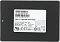 Фото-6 SSD Samsung PM883 MZ7LH480HAHQ-00005 480GB, вид с обратной стороны. Показана чёрная тыльная панель с белой заводской наклейкой, на которой размещены модельная и сервисная маркировка. Фото важно для страницы товара, потому что показывает идентификационную наклейку.