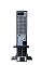Фото-6 ИБП Systeme Electris Smart Save Online SRT G2 3000 VA SRTSE3000RTXLIG2, крупный план батарейного отсека, прозрачная защитная крышка, красно-чёрные провода и разъём подключения; изображение для карточки товара, показывает подключение внутреннего аккумуляторного модуля.