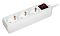 Фото Сетевой удлинитель IEK У03К 3 м белый, WYP10-16-03-03-ZK-N