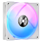 Фото-2 Корпусный вентилятор Ocypus Delta F12 WH ARGB 3 in 1 120 мм 4-pin, Delta-F12-WH3AM00X-GL