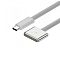 Фото-1 USB кабель KS-is MagSafe 3 -&gt; USB Type C (M) 2 м, KS-806gen3-W-2