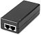 Фото-6 PoE-инжектор Digma DNP30W24GTBP, вид сверху: чёрный прямоугольный корпус с логотипом/маркировкой модели. Фото даёт общее представление о внешнем виде устройства.