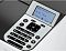 Фото-3 Kyocera ECOSYS PA4500x, крупный план панели управления; ЖК‑экран статуса, навигационный блок с OK и стрелками, цифровая клавиатура и функциональные кнопки, оранжевая кнопка; важно для понимания управления и индикации устройства.