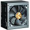 Фото-3 Блок питания для ПК Zalman TeraMax II SE 1000W, фронтальный вид вентилятора; чёрная лицевая панель с круглой решёткой и золотистым логотипом Zalman, слева видна боковая грань; фото показывает форму вентилятора и лицевой стороны для карточки товара.