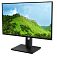 Фото-1 Монитор Бештау Valday RN27AVB 27″ IPS, вид спереди под углом; тонкие рамки, прямоугольная подставка и стойка с овальным вырезом; чёрный корпус на белом фоне, показывает общий внешний вид монитора.