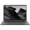 Фото-1 Ноутбук ASUS Zenbook S16 UM5606GA-SS179W, вид спереди; тёмно-серый корпус, очень тонкие рамки экрана, клавиатура без цифрового блока и большой тачпад, для карточки товара и оценки фронтального дизайна модели.