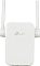 Фото-3 Wi‑Fi усилитель TP-Link RE305 &mdash; фронтальный вид; белая лицевая панель с логотипом и двумя антеннами по бокам; важно для понимания габаритов лицевой части и общего внешнего вида.