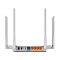 Фото-3 TP-Link Archer A5, крупный план задней панели: разъём питания, кнопки управления, порт WAN и LAN-порты; на белом фоне, важно для страницы товара чтобы понять расположение портов и кнопок