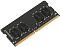 Фото-3 Модуль памяти KingSpec 16GB SODIMM DDR4 3200, вид под углом со стороны микросхем. Видны чёрная плата, четыре чипа памяти на одной стороне, SMD-компоненты и золотистые контакты. Фото важно для страницы товара, так как показывает компоновку микросхем.