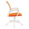 Фото-3 Кресло для операторов БЮРОКРАТ CH-W695NLT Оранжевый, сетка/ткань, CH-W695NLT/OR/TW-961