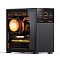 Фото-10 Корпус JONSBO D41 MESH SCREEN Midi Tower Без БП чёрный, D41 MESH SCREEN Black