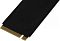 Фото-3 SSD AMD Radeon M.2 2280 R3MP30256G8 256 GB, крупный план со стороны разъёма на обратной стороне. Видны золотистые контакты M.2, чёрный текстолит и ключевой вырез коннектора. Изображение помогает оценить тип разъёма и форму модуля для темы страницы.