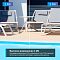 Фото-5 Камера видеонаблюдения TP-Link Tapo TC65, инфографика «2 Мп vs 3 Мп»: разделённый кадр у бассейна с подписью о разрешении 3 Мп — иллюстрирует разницу детализации для понимания характеристик на странице товара.