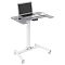 Фото-5 Стол для ноутбука CACTUS FDE101 для дома и офиса серый/белый, CS-FDE101WGY