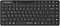 Фото-2 Клавиатура A4Tech Fstyler FBK26C AS, вид сверху; чёрный компактный корпус, низкопрофильные клавиши, ряд кнопок переключения подключения и световой индикатор; на светлом фоне для карточки товара, изображение показывает раскладку и органы управления на странице товара.