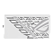 Фото-13 Блок питания для ПК ASUS ROG Strix 1000W Platinum White Edition, задняя панель крупным планом. На фото показаны перфорация, сетевой вход, выключатель и кнопка 0 dB Fan. Изображение важно для страницы товара, потому что показывает органы управления и вентиляцию.