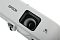 Фото-7 Проектор Epson EB-982W, крупный план передней части на белом фоне; объектив в глубокой прямоугольной нише, рядом логотип Epson и значок 3LCD; белый корпус &mdash; важно для понимания конструкции объектива на странице товара.