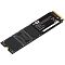 Фото-2 SSD PC Pet Series 3 PCPS002T3 2TB M.2 2280 PCIe 3.0 x4, вид спереди под углом; черная плата с наклейкой PC Pet и ключом разъема справа, фото важно для оценки форм-фактора.