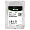 Фото-4 Жёсткий диск Seagate Exos Enterprise 7E2000 ST2000NX0273, вид сзади с сервисной этикеткой; показаны белая информационная наклейка, QR-код, штрихкод, винты по углам и металлическая крышка корпуса серебристого цвета; изображение на чёрном фоне для карточки товара, важно для проверки маркировки и задней стороны диска.