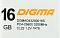 Фото-3 Модуль памяти Digma 16GB DIMM DDR4 3200MHz DGMAD43200016S, крупный план ленты на упаковке; указаны модель DGMAD43200016S, PC4-25600 3200MHz, CL22 1.2V и 1R*8 на белом фоне; изображение помогает сверить маркировку на странице товара.