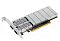 Фото-1 Сетевая карта LR-LINK Mellanox ConnectX-6 100 Gb/s QSFP56, 2 порта; плата показана сверху под углом на светлом фоне. Видны длинный серебристый радиатор, два порта QSFP56 на монтажной планке и разъём PCI Express. Фото важно для страницы, потому что показывает двухпортовое исполнение и массивный радиатор.