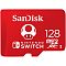 Фото-1 Карта памяти SanDisk Nintendo Switch microSDXC 128GB, SDSQXAO-128G-GNCZN