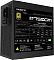 Фото-6 Блок питания Gigabyte P750GM, боковая сторона с технической наклейкой. Видны таблица параметров, значок 80 Plus Gold, модель GP-P750GM и перфорированный торец корпуса. Фото помогает увидеть маркировку и электрические данные устройства.