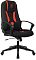 Фото-1 Кресло для геймеров ZOMBIE 200 чёрно-красный, ткань/экокожа, ZOMBIE 200 BR