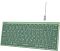 Фото-5 Клавиатура мембранная A4Tech Fstyler FBX51C Беспроводная зелёный, FBX51C MATCHA GREEN