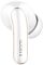 Фото-5 Наушники Xiaomi Buds 5 Pro, крупный план внешней стороны наушника; белая ножка с логотипом Xiaomi и тонкой золотистой окантовкой показана спереди, сзади видны круглый корпус и силиконовая насадка; фото важно для страницы товара, потому что показывает отделку и форму ножки наушника.