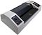 Фото-5 Office Kit L3304, крупный план правой панели; на сером корпусе видны логотип модели, цифровой дисплей, индикаторы питания и готовности, кнопка проверки и регулятор температуры, для страницы товара с настройками работы.