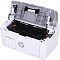 Фото-2 Лазерный принтер HP LaserJet M111w с открытой верхней крышкой, вид сверху; внутри виден установленный тонер‑картридж и ролики подачи, оранжевые фиксаторы; важно для понимания доступа к расходникам.