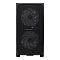 Фото-4 Корпус HSPD M321 Mini Tower Без БП чёрный, M321-TGBK-ARGB