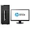 Фото-1 ПК с монитором HP ProDesk 400 G3 V212a Micro Tower, T9S68EA