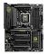 Фото-2 Материнская плата MSI MAG X870 Tomahawk WiFi, фронтальный вид платы сверху: чёрная ATX-плата с четырьмя слотами памяти, несколькими радиаторами, усиленными слотами PCIe и крупным кожухом задней панели; изображение показывает полную компоновку для выбора совместимых комплектующих.