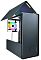 Фото-4 Корпус Azza Cast Full Tower Без БП чёрный, CSAZ-808BM CAST