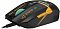 Фото-4 Игровая мышь A4Tech W63 Max Renegade, левый передний ракурс; на фото видны бирюзовое колесо прокрутки, две верхние кнопки и две боковые кнопки жёлтого цвета; изображение важно для страницы товара, потому что показывает элементы управления с левой стороны.