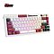 Фото-4 Клавиатура механическая Royal Kludge M65 Беспроводная бело-красный, 6935280827105