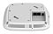 Фото-4 Точка доступа D-Link DAP-X3060, крупный план нижней панели; видны порты Console и LAN/PoE в нише, разъём DC‑IN и отверстие Reset на вентиляционной решётке; фото интерфейсов для страницы точки доступа и оценки коммутации.